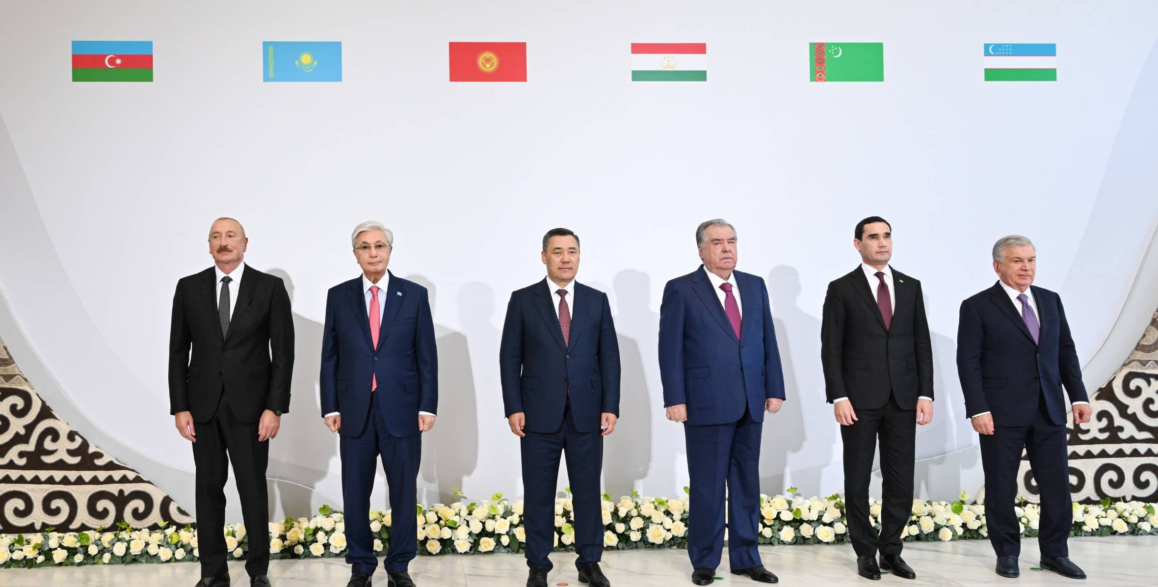 Azərbaycan və Mərkəzi Asiya ölkələrinin Dövlət Başçılarının qeyri-rəsmi görüşü keçirilib-FOTO