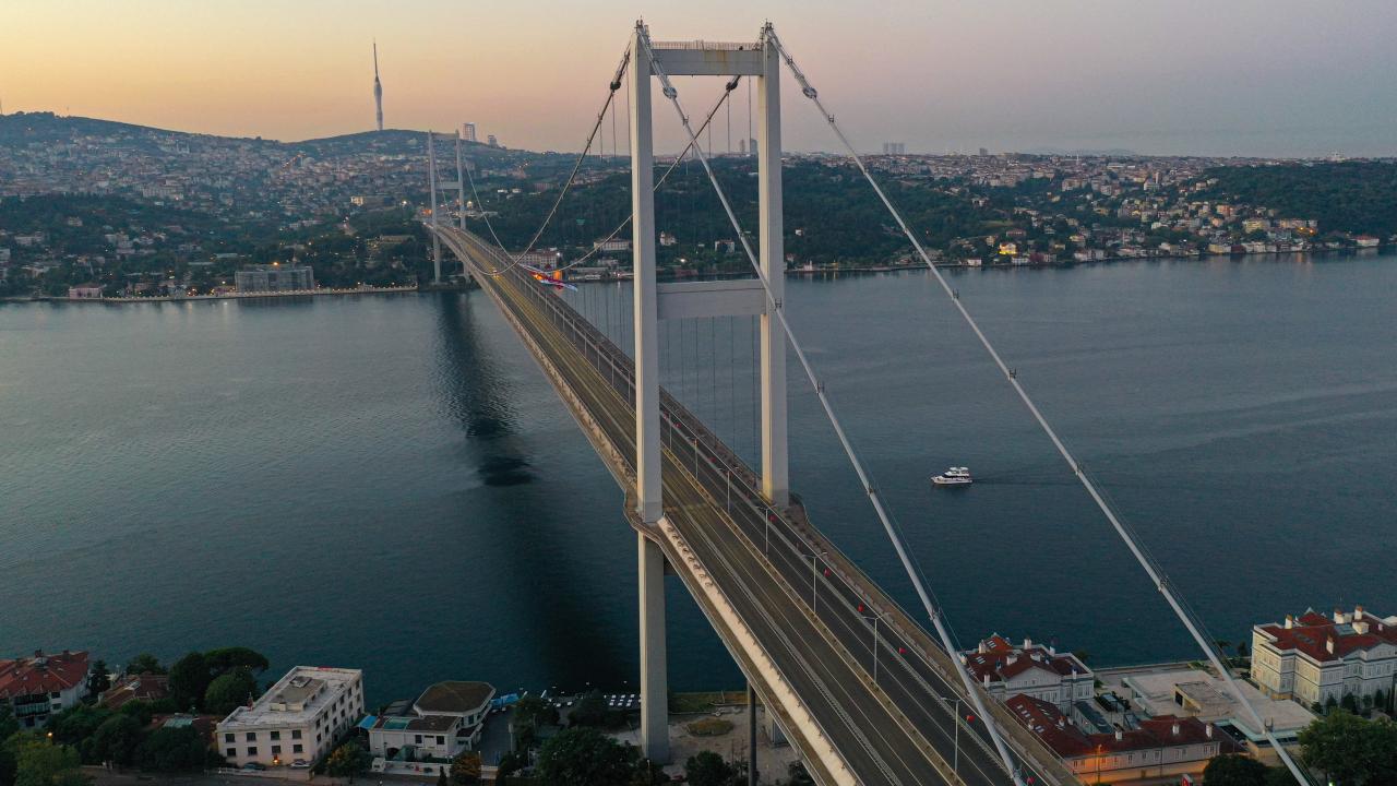 15 İyul tədbirləri ilə əlaqədar körpü iki istiqamətdə bağlandı-FOTO