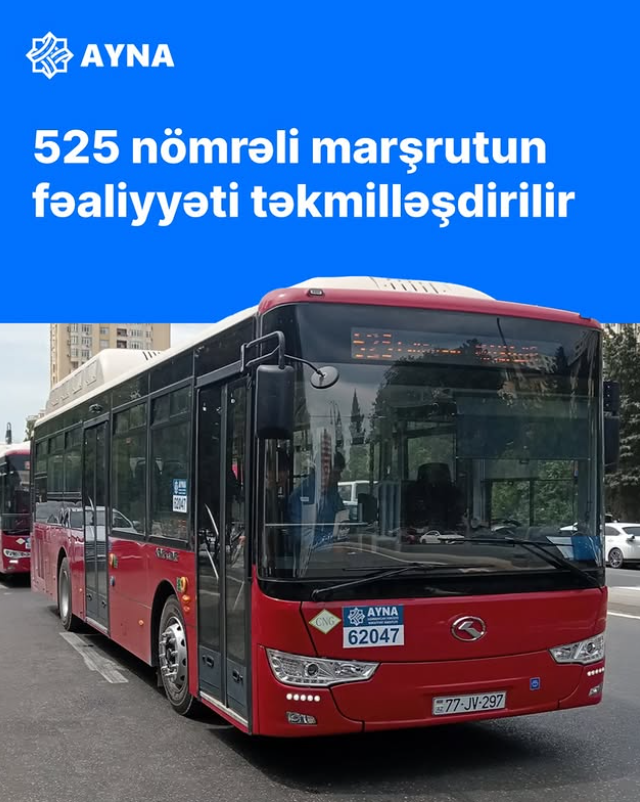 Masazırdan “Memar Əcəmi” metrosuna gedən marşrutlarda dəyişiklik edilir