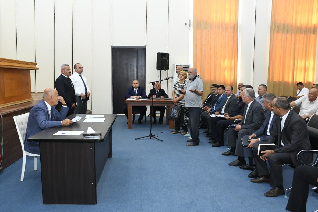 Masallıda vətəndaşların problemləri müzakirə olundu-FOTO