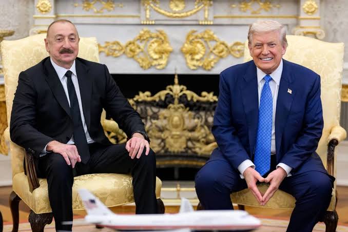 İlham Əliyevdən Trampa təşəkkür məktubu