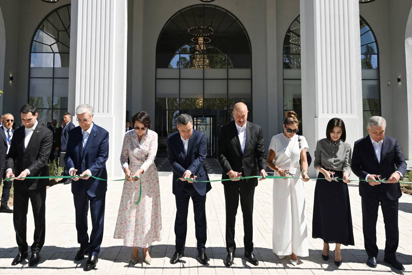 Qırğızıstanda “Baku Resort & Spa” mehmanxanasının açılışı olub-FOTO