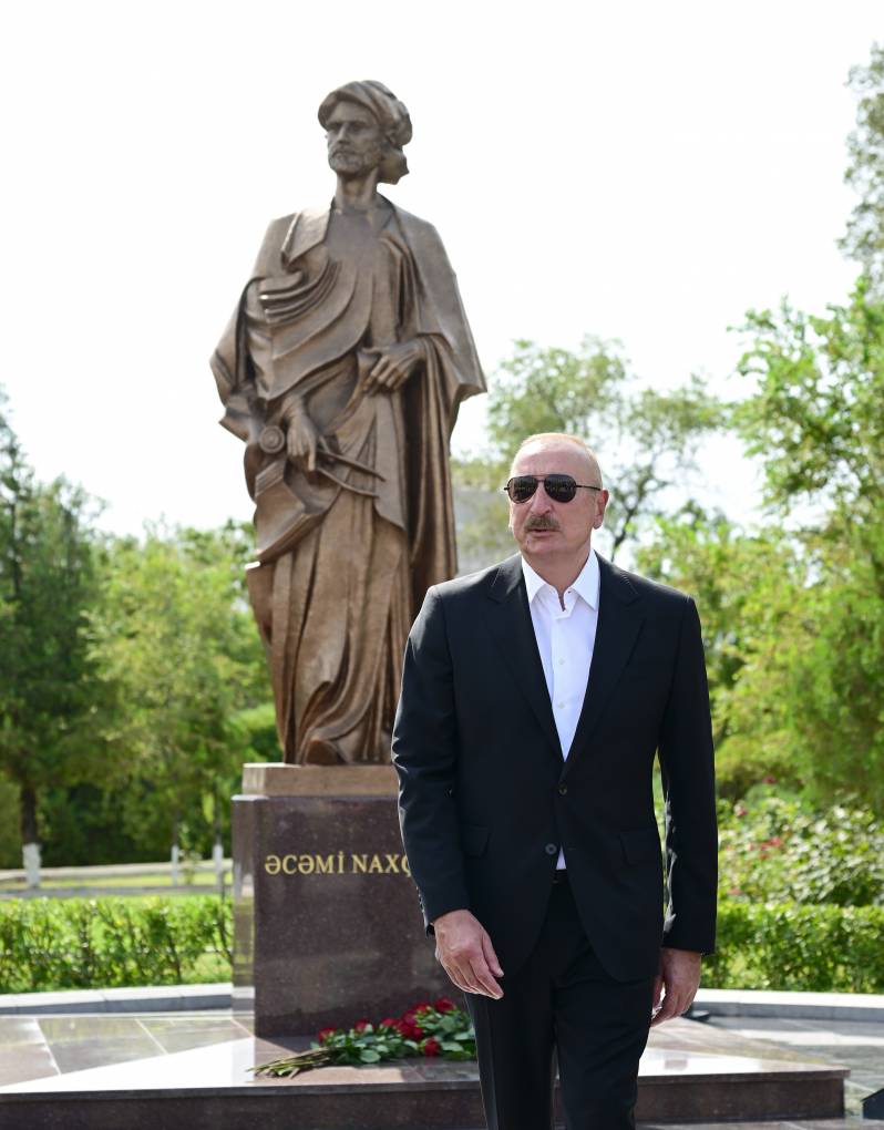 Naxçıvanda 900 illik tarix daşda canlandı – Əcəmi Naxçıvaninin abidəsi