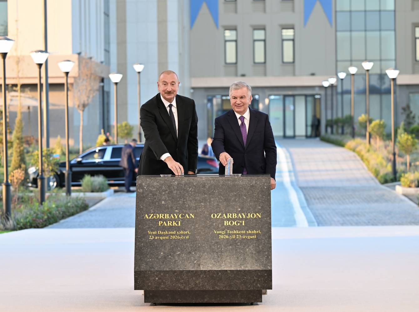 Yeni Daşkənddə “Azərbaycan” parkının təməli qoyulub