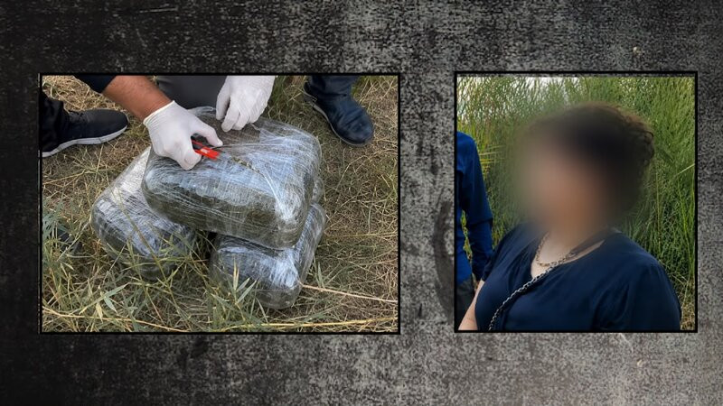İmişlidə 40 yaşlı qadından 10 kiloqram narkotik götürüldü