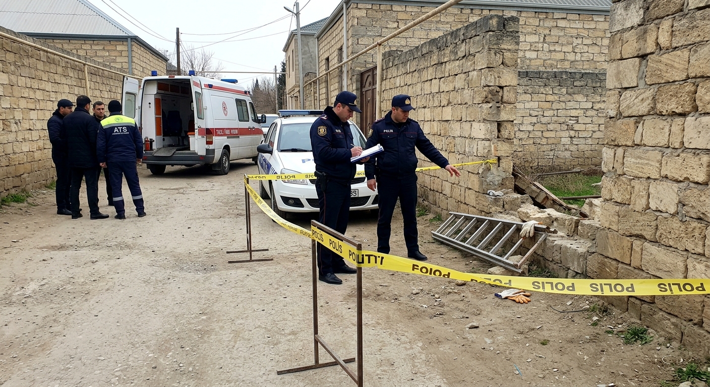 Hasardan yıxılan ATS işçisi öldü