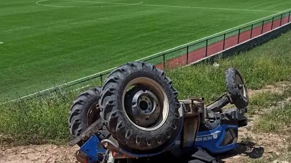 5 yaşlı uşaq  velopised sürərkən traktorun altında qalıb həyatını itirdi