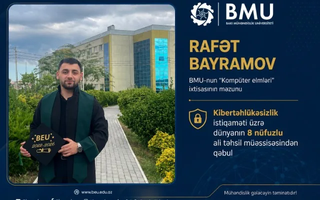 Azərbaycanlı tələbə 8 nüfuzlu universitetdən qəbul aldı