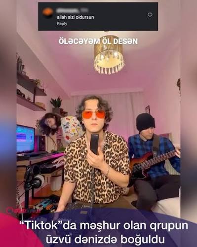 Dünən dənizdə boğulan oğlan məşhur qrupun solisti imiş