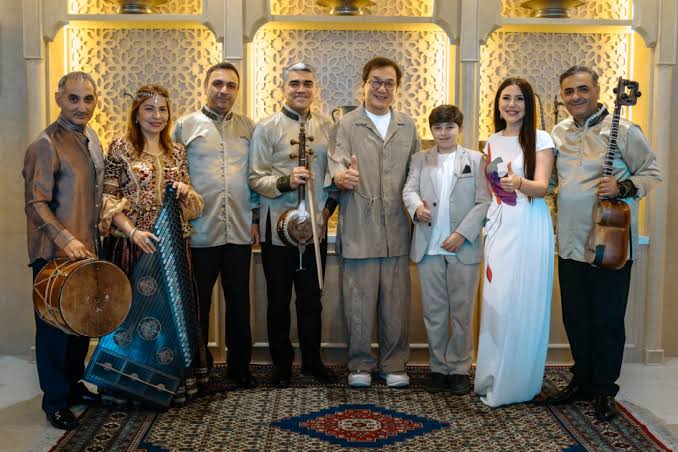 Ceki Çanın Azərbaycandakı film çəkilişləri başa çatdı-FOTO