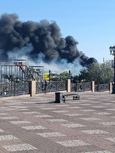 Ukrayna Rusiyanın Yeysk limanına zərbə endirdi