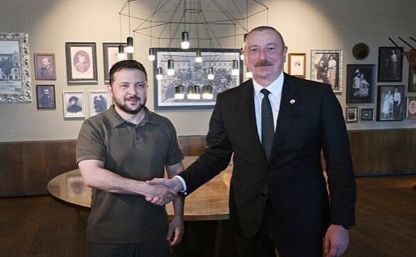 İlham Əliyev Zelenskiyə təbrik məktubu göndərib