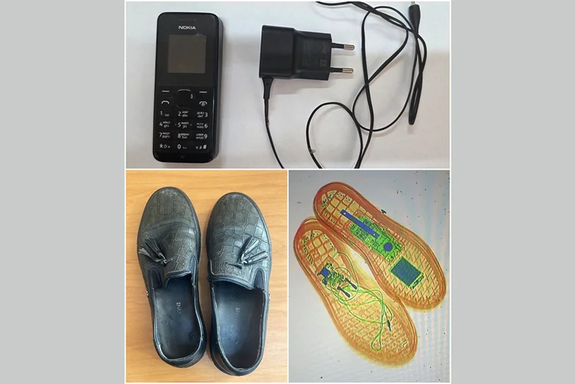 Həbsxanaya sovqat gətirdi, ayaqqabının içindən TELEFON ÇIXDI