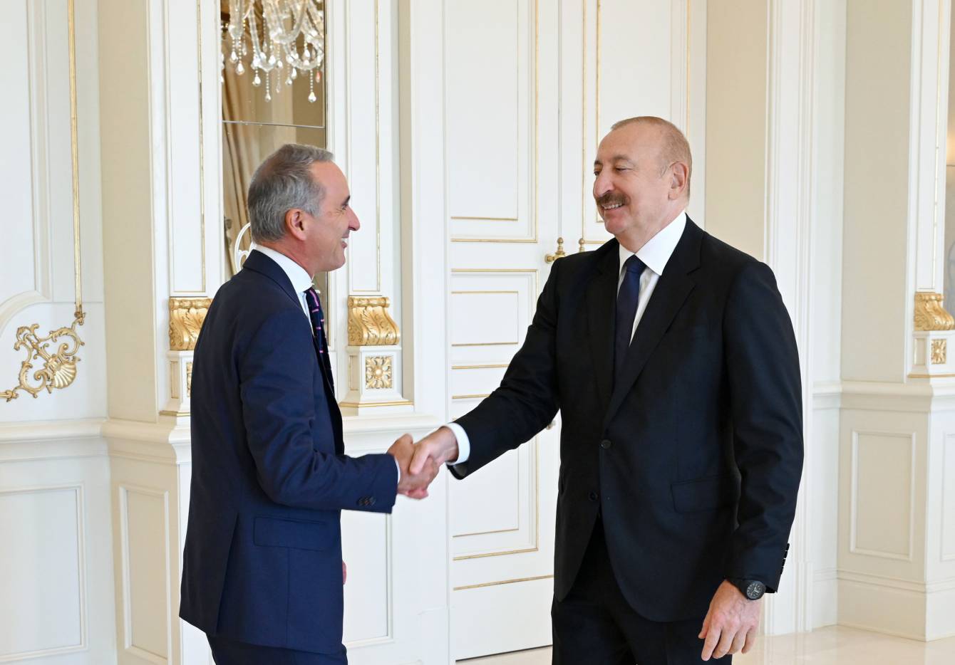 İlham Əliyev ATƏT PA-nın prezidenti ilə görüşüb-FOTO