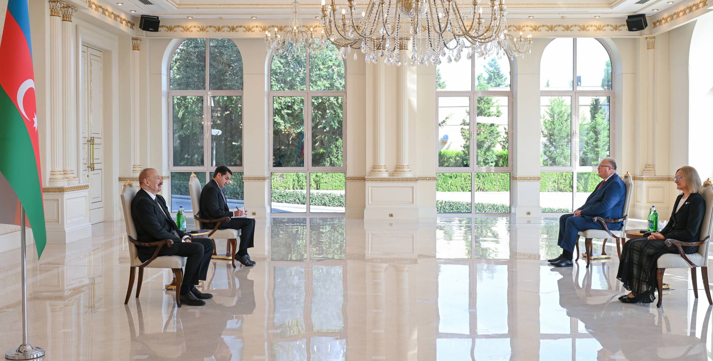 Prezident Tiina Nirki ilə görüşüb – FOTO