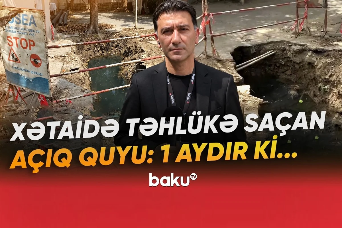 Xətaidə açıq qalan quyu təhlükə yaradır – sakinlər narazıdır