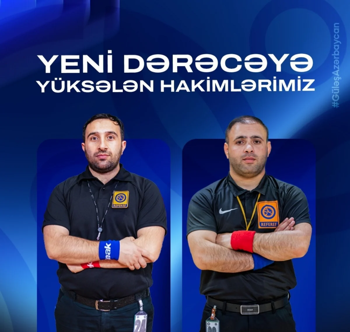 Azərbaycanın iki güləş hakimi beynəlxalq kateqoriyasını yüksəldib
