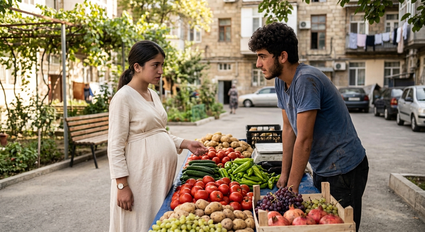 13 yaşlı qız hamilə qaldı, 18 yaşlı satıcıya 4 il həbs verildi