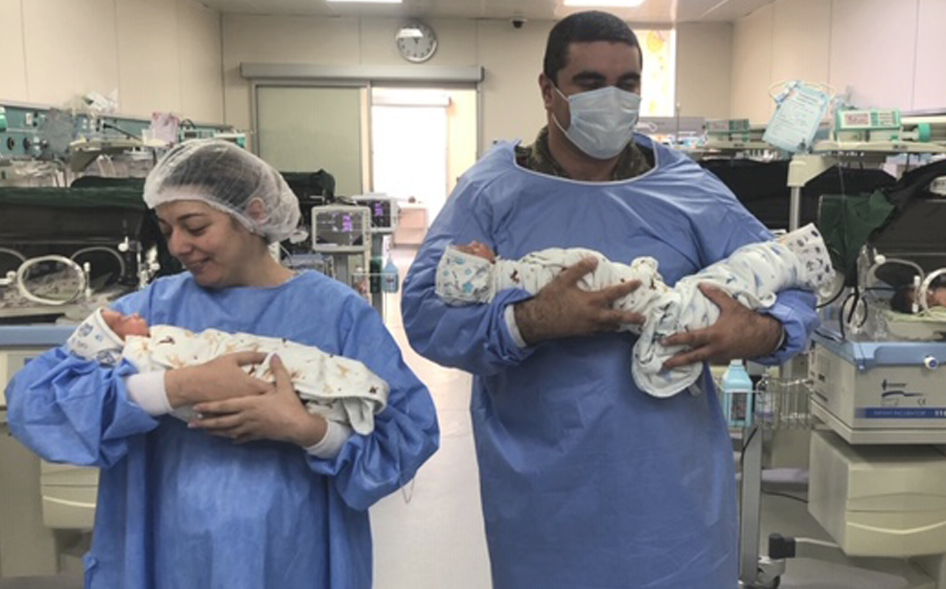 Vətən müharibəsinin ilk günü doğulan üçəmlər məktəbli oldu – FOTO