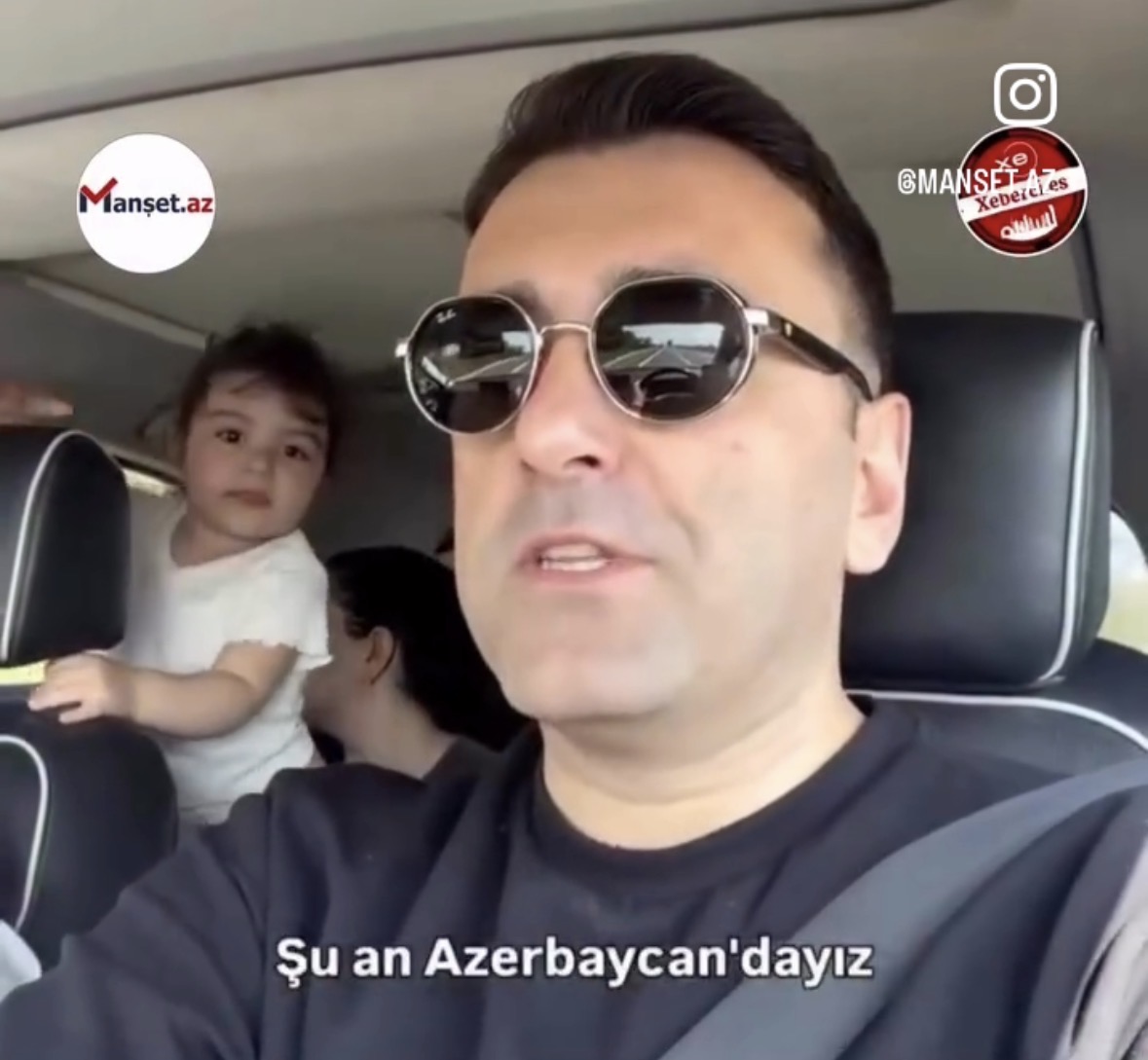 Türkiyəli turist Bakıda taksi sürücüsünün yuxuya getdiyini iddia etdi – sükanı sərnişinə verdi-Video