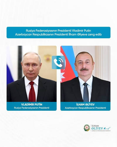 Putin İlham Əliyevə zəng edib – əməkdaşlığın gücləndirilməsi müzakirə olunub