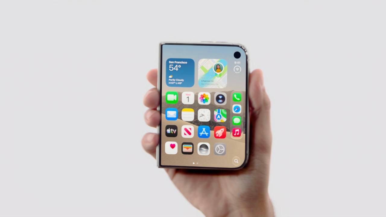 Apple ilk qatlanan iPhone modelini təqdim etdi