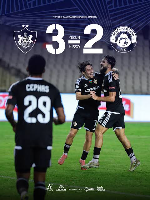 “Qarabağ”dan dramatik qələbə – “Araz-Naxçıvan”a 3:2