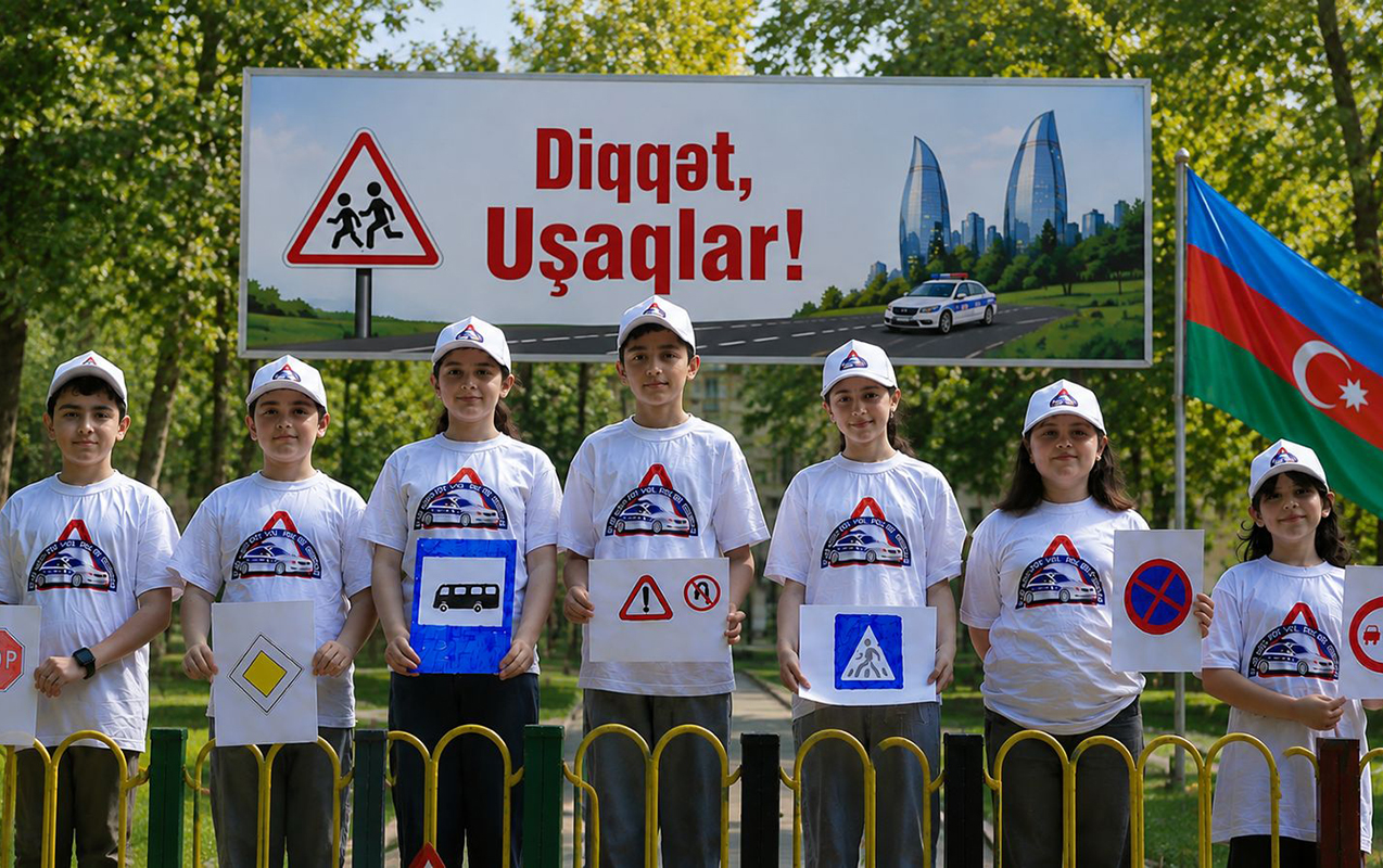 “Diqqət, uşaqlar!”: yollarda təhlükəsizlik aylığı keçiriləcək